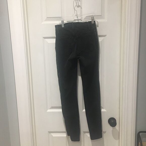 FRAME Le Skinny de Jeanne stripe cutout ankle - Picture 5 of 5